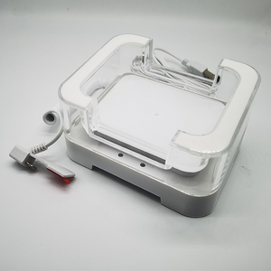 小売店ABSメタルアクリルデスクトップカウンターセキュリティアラームホルダー充電ケーブル付きタブレット用盗難防止ディスプレイスタンド